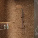 Мозаика стеклянная Artens 30x30 см цвет бежевый