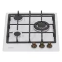 Газовая варочная панель Simfer H45V35W527 45 см 3 конфорки цвет белый