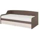Кровать Мэрдэс Крд 195x74.5x95.5 см цвет коричневый/бежево-белый