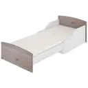 Кровать Мэрдэс Ктд 207.5x63x95 см цвет серый дуб/белый жемчуг