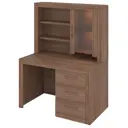 Компьютерный стол Мэрдэс Стя130+Нст130Д Шш 130x160x72 см ЛДСП цвет коричневый