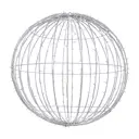Светящаяся электрическая фигура Шар 120 см 600 LED пластик белый свет