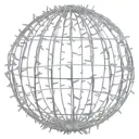 Светящаяся электрическая фигура Шар 80 см 450 LED пластик теплый белый свет