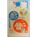 Оригинальный советский плакат СССР 1960-х годов об овцеводстве 97x80 см