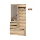 Вешалка для верхней одежды Sv-мебель Берген 100x200x35 см ЛДСП цвет дуб