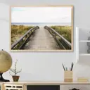 Постер 28 картин "Деревянный мост к морю" 40x50 см, в подарочном тубусе без рамы