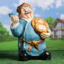 Садовая фигура Хорошие сувениры Чайханщик с лавашом 40 см