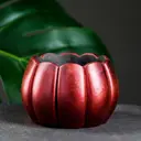 Горшок цветочный 7004775 Хорошие сувениры 8 см 0.15 л гипс красный