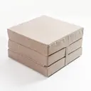 Пуф Letta Марсель 60x36x см цвет коричнево-серый