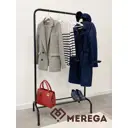 Напольная вешалка Merega 82x151x39 см сталь цвет черный