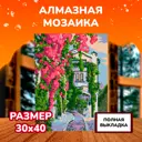 Алмазная мозаика с полным заполнением Lori Итальянский дворик 40x30 см