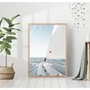 Постер 28 картин На яхте Паруса 70x50 см в подарочном тубусе без рамы