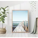 Постер 28 картин "Мостик в море" 70x50 см в подарочном тубусе без рамы