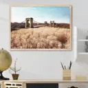 Постер 28 картин "Мост: пшеничное поле" 70x50 см в подарочном тубусе без рамы