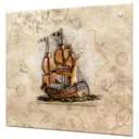 Защитный экран Borntoprint Приключения 60x55x0.4 см закаленное стекло цвет прозрачный