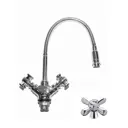 Двухвентильный смеситель D-lin D156819-Q цвет хром