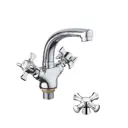 Двухвентильный смеситель D-lin D156825-P цвет хром