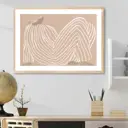 Постер 28 картин "София линд - девушка в пижаме рисунок" 40x50 см в подарочном тубусе без рамы