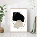 Постер 28 картин "Абстракция на стену" 50x70 см в подарочном тубусе без рамы