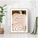 Постер 28 картин "София линд - девушка в пижаме" 50x70 см в подарочном тубусе без рамы