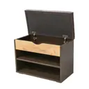 Обувница Клик мебель 62x47x32 см ЛДСП цвет венге