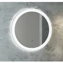 Зеркало для ванной Art & max AM-Nap-800-DS-F-White с подсветкой 80x80см