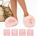 Тапочки Мех Amaro Home Softy закрытый нос розовый р.36-37