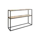 Стеллаж Мебельсон 115x30x80 см ЛДСП цвет венге
