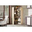 Стеллаж Клик мебель 150x31x167 см ЛДСП цвет венге