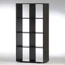Стеллаж Клик мебель 71x36x141 см ЛДСП цвет венге
