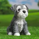 Садовая фигура Хорошие сувениры Щенок Миттельшнауцера 19x15 см