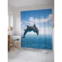 Шторка для ванной Парный прыжок 180x200 см