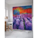 Шторка для ванной Лавандовый рай 180x200 см