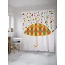 Шторка для ванной Стеклянный дождь 180x200 см
