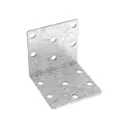 Уголок крепёжный Тундра krep 50x50x50x2 мм оцинкованный