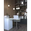 Компьютерный стол Storys Вена 38x93x50 см ЛДСП цвет белый