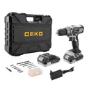 Дрель-шуруповерт аккумуляторная Deko DKCD20 Black Edition 063-4050, 20 В Li-Ion 2x2 Ач