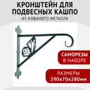 Кронштейн для подвесных кашпо Зри в корень! Бабочка 290x70x280 мм