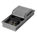 Конвектор внутрипольный Isoterm Гольфстрим 20x8x120 мм алюминий темно-серый
