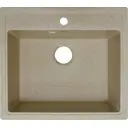 Врезная мойка Azario Litos 57x50.50x20 см искусственный камень цвет песочный