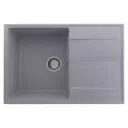 Врезная мойка Ulgran Prima 750-05 75x50x20 см искусственный камень цвет серый