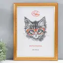 Рамка Simaland 9358389, 30x40 см, пластик, цвет золото