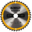 Диск пильный по дереву Dewalt DT1953 40Т 216x30x1.7 мм