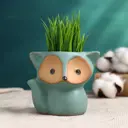 Горшок цветочный 9326053 Take it easy 10 см 2 л керамика бирюзовый