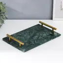 Подставка интерьерная "Малахит" 4x20x30 см