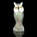 Фигурка "Совушка" под муранское стекло 17x8.5x6.5 см