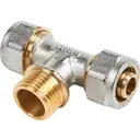 Тройник комбинированный Aquasfera 16x1/2"x16 мм НР латунь 027-8773