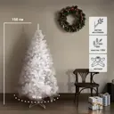 Ель новогодняя искусственная SXMas Blitzen белая 150 см