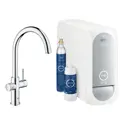 Однорычажный смеситель Grohe Blue home излив 28.5 см цвет хром