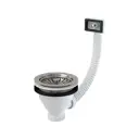 Сливной клапан сифона AlcaPlast A38 для мойки 6/4 Ø115